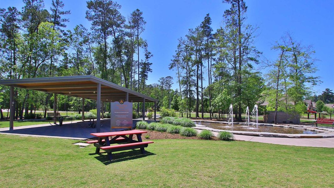 Community amenities in Grand Central Park 45', Conroe (Image 3). Community amenities in Grand Central Park 45', Conroe (Image 3).