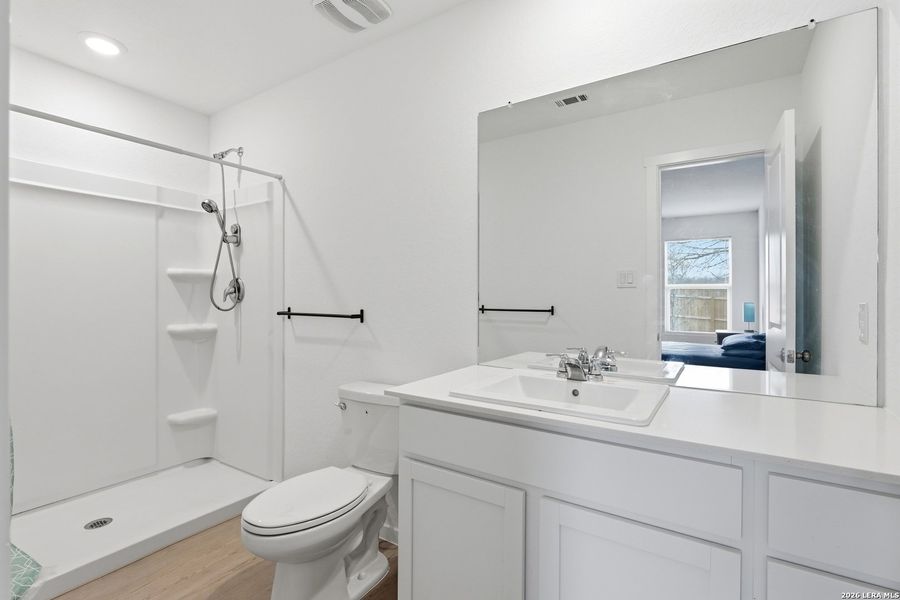 Furnished interior view inside a new home in , San Antonio (Image 9).