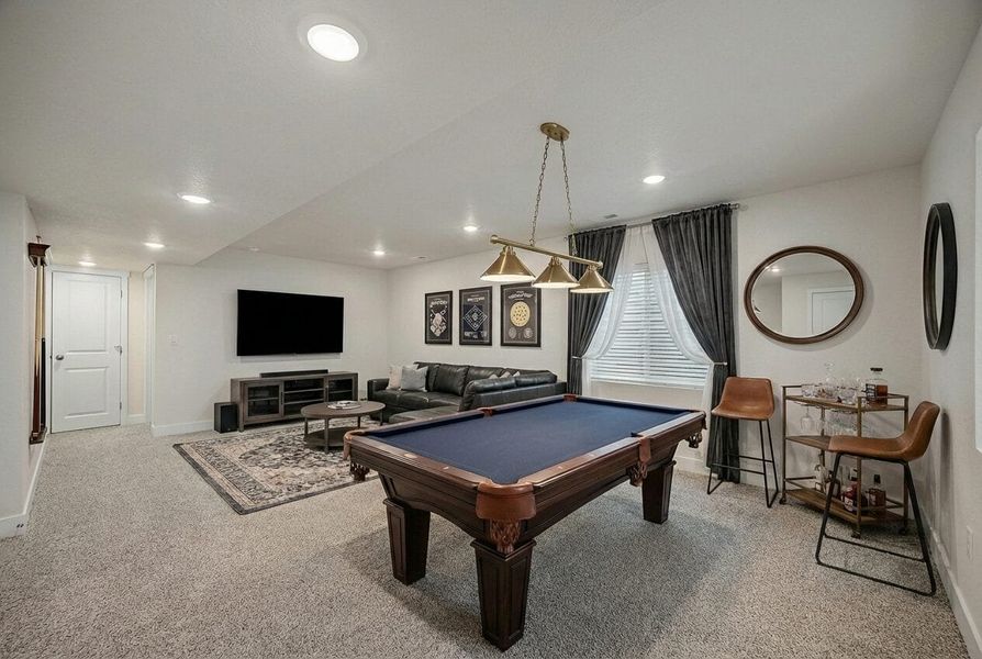 Furnished interior view inside a new home in Aspen Ranch, Fountain (Image 17).