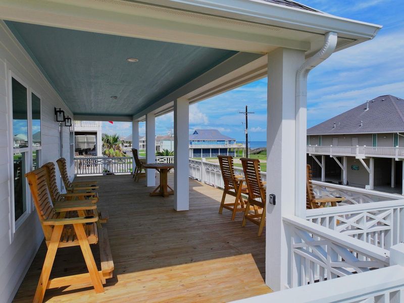 Exterior details and patio area of a home in , Bolivar Peninsula (Image 33). Exterior details and patio area of a home in , Bolivar Peninsula (Image 33).