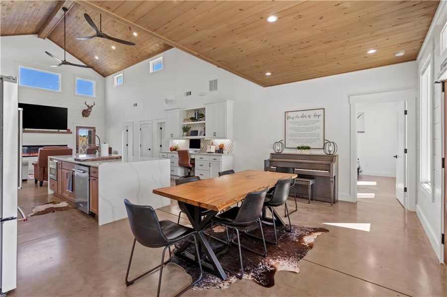 Furnished interior view inside a new home in , Maysville (Image 7). Furnished interior view inside a new home in , Maysville (Image 7).