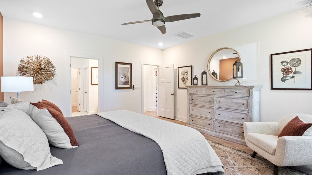 Furnished interior view inside a new home in Walnut Ridge, Inman (Image 19).