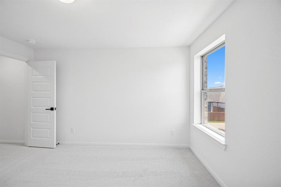 Spacious, unfurnished interior of a new home in Karis - Village Series, Crowley (Image 18). Spacious, unfurnished interior of a new home in Karis - Village Series, Crowley (Image 18).