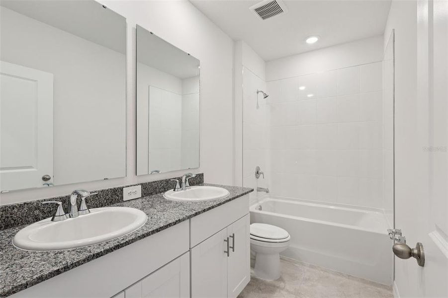 Furnished interior view inside a new home in Crosswinds - Signature Series, Haines City (Image 8).