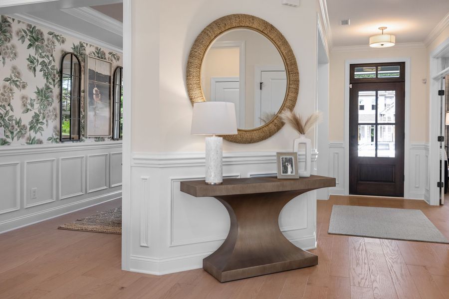 Representative furnished interior of a home built from the The Crawford by Davidson Homes LLC in Wendell Ridge, Wendell (Image 10).