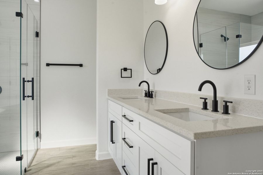 Furnished interior view inside a new home in , Lakehills (Image 8). Furnished interior view inside a new home in , Lakehills (Image 8).