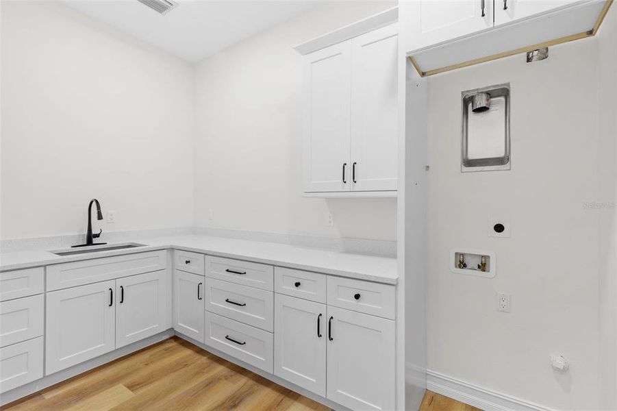 Furnished interior view inside a new home in , St. Petersburg (Image 11).