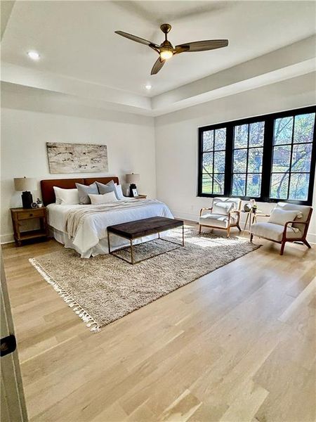 Furnished interior view inside a new home in , Roswell (Image 8).