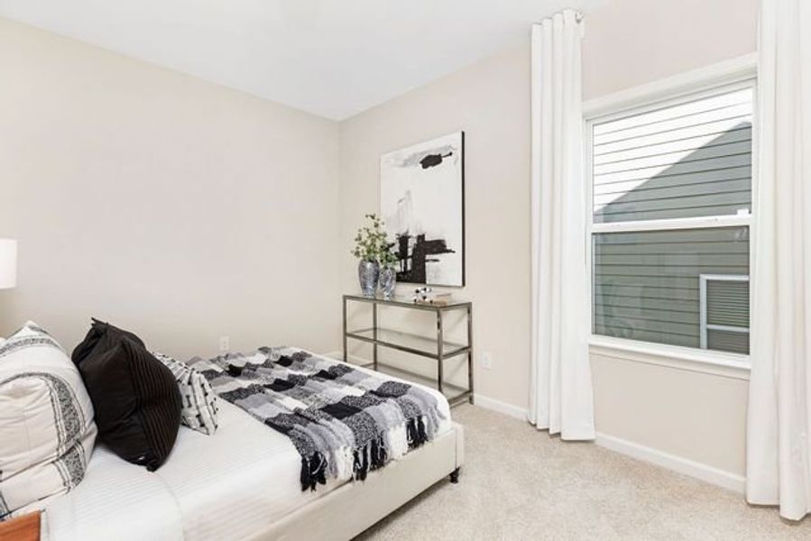 Representative furnished interior of a home built from the Broadway by True Homes in Wheatfield Estates, Statesville (Image 17).