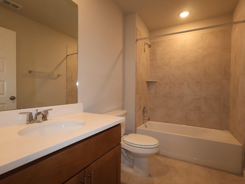 Furnished interior view inside a new home in Cascades at Onion Creek, Austin (Image 8).