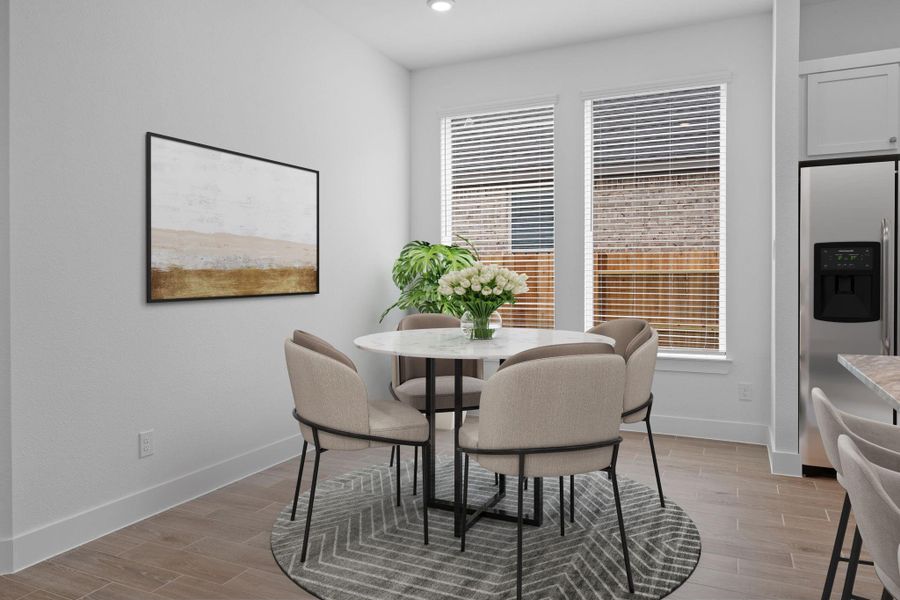 Furnished interior view inside a new home in Attwater, Waller (Image 16).