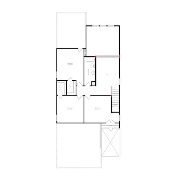 W/S #80129 / BG #3: 2nd Floor
