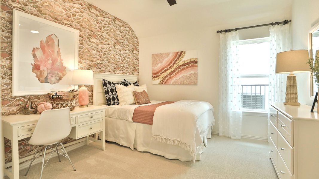Furnished interior view inside a new home in Bridgeland Creekland Village, Cypress (Image 6).