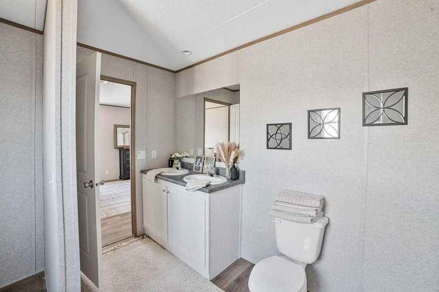 Furnished interior view inside a new home in , Decatur (Image 11).