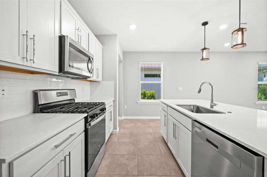Furnished interior view inside a new home in , Punta Gorda (Image 8).