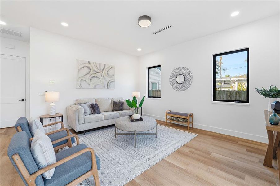 Furnished interior view inside a new home in , St. Petersburg (Image 14). Furnished interior view inside a new home in , St. Petersburg (Image 14).