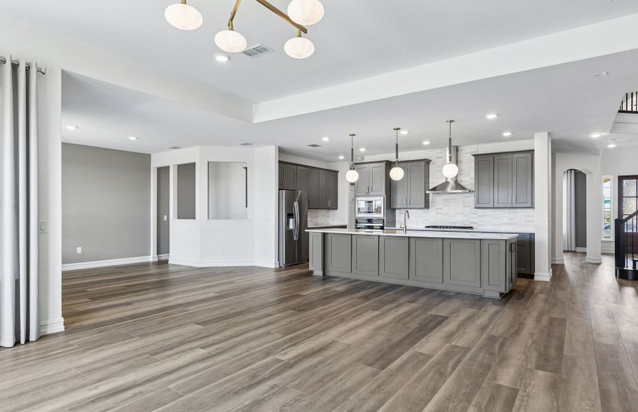 Furnished interior view inside a new home in Pinnacle at Legacy Hills, Celina (Image 5).