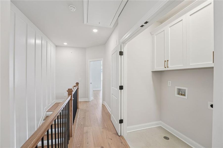 Spacious, unfurnished interior of a new home in Towns on Thompson, Alpharetta (Image 37).