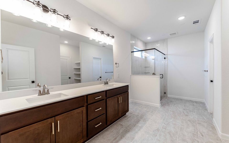 Furnished interior view inside a new home in Solterra, Mesquite (Image 8).