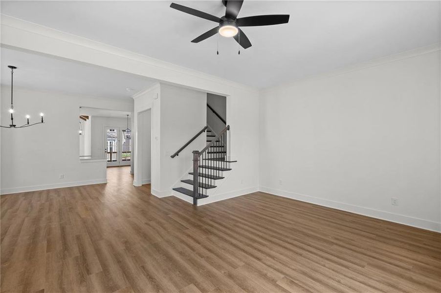 Spacious, unfurnished interior of a new home in Devin's Shire, Kennesaw (Image 27).