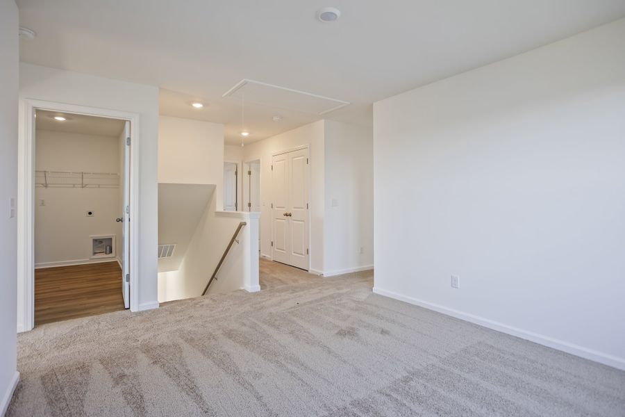 Spacious, unfurnished interior of a new home in Providence Station at Trolley Run, Aiken (Image 28).