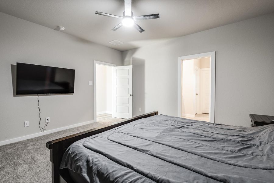 Furnished interior view inside a new home in Heights of Barbers Hill, Baytown (Image 9).