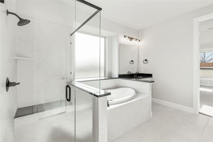 Furnished interior view inside a new home in Crystal Lake Estates, Red Oak (Image 8).