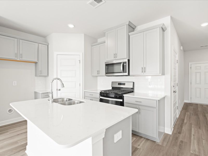 Furnished interior view inside a new home in Valentine Townes, Greer (Image 2).
