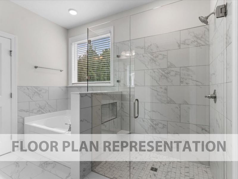 Representative furnished interior of a home built from the Stapleton by Ivey Homes in Tillery Park, Grovetown (Image 9).