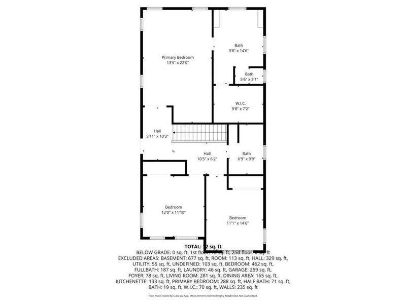 2D floor plan layout of this home in , Atlanta, GA (Image 7). 2D floor plan layout of this home in , Atlanta, GA (Image 7).