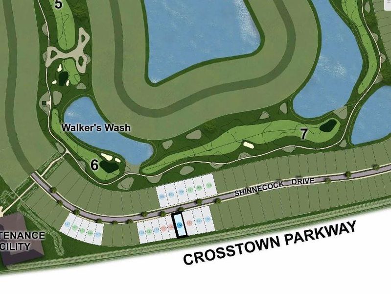 Astor Creek Golf and Country Club ~ Site Map