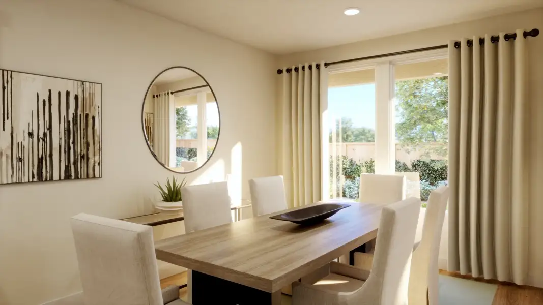 Furnished interior view inside a new home in Freedom at Anthem, Kyle (Image 7). Furnished interior view inside a new home in Freedom at Anthem, Kyle (Image 7).