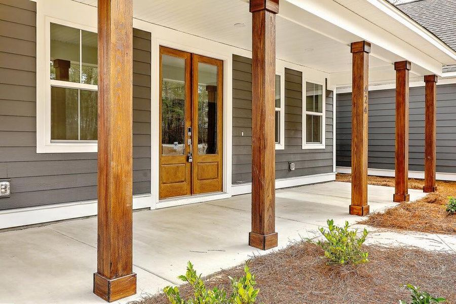 Exterior details and patio area of a home in , Ridgeville (Image 2). Exterior details and patio area of a home in , Ridgeville (Image 2).