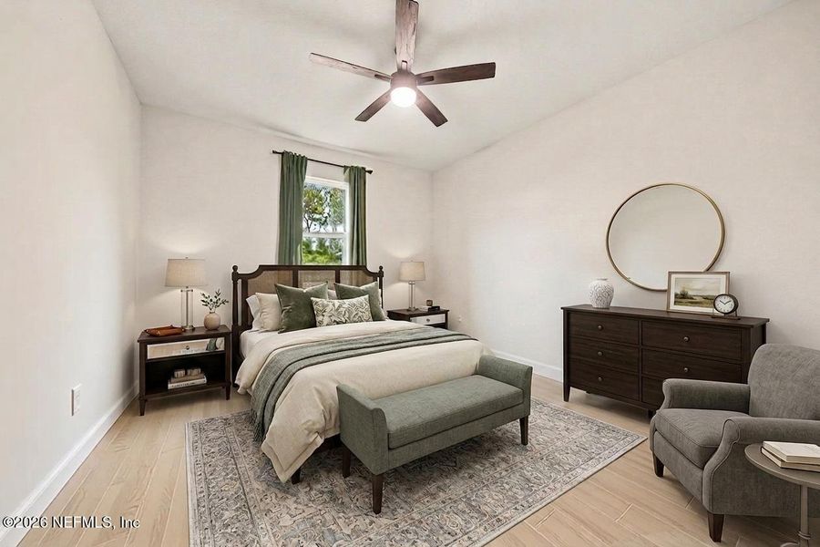 Furnished interior view inside a new home in Palm Coast, Palm Coast (Image 12).