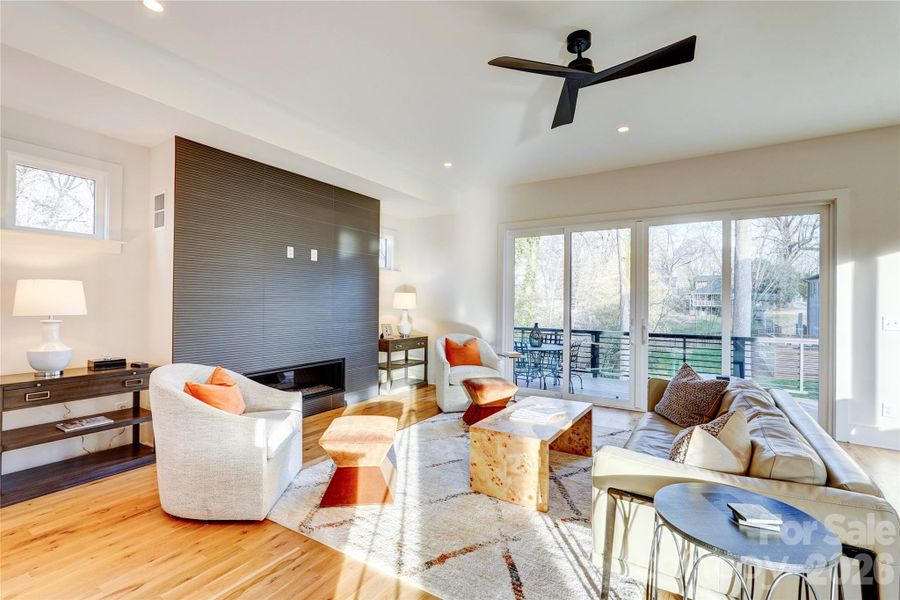 Furnished interior view inside a new home in , Charlotte (Image 6).