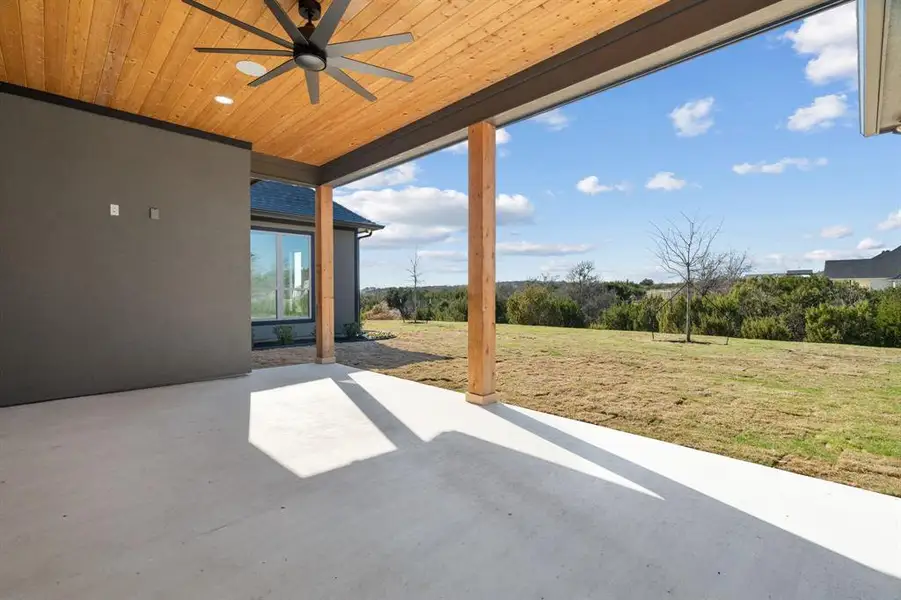 Exterior details and patio area of a home in , Weatherford (Image 27). Exterior details and patio area of a home in , Weatherford (Image 27).