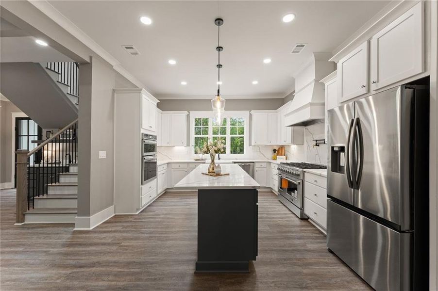 Furnished interior view inside a new home in , Ball Ground (Image 7).