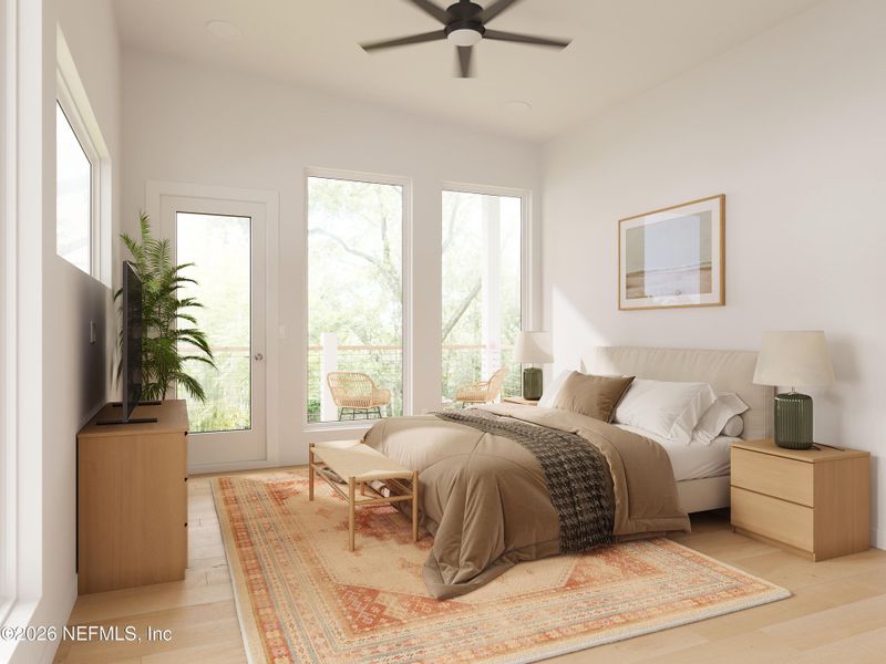 Furnished interior view inside a new home in , St. Augustine (Image 4). Furnished interior view inside a new home in , St. Augustine (Image 4).