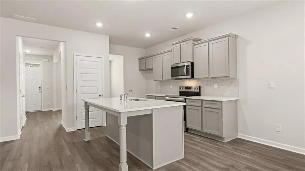 Furnished interior view inside a new home in Willowbrook, Winder (Image 9).