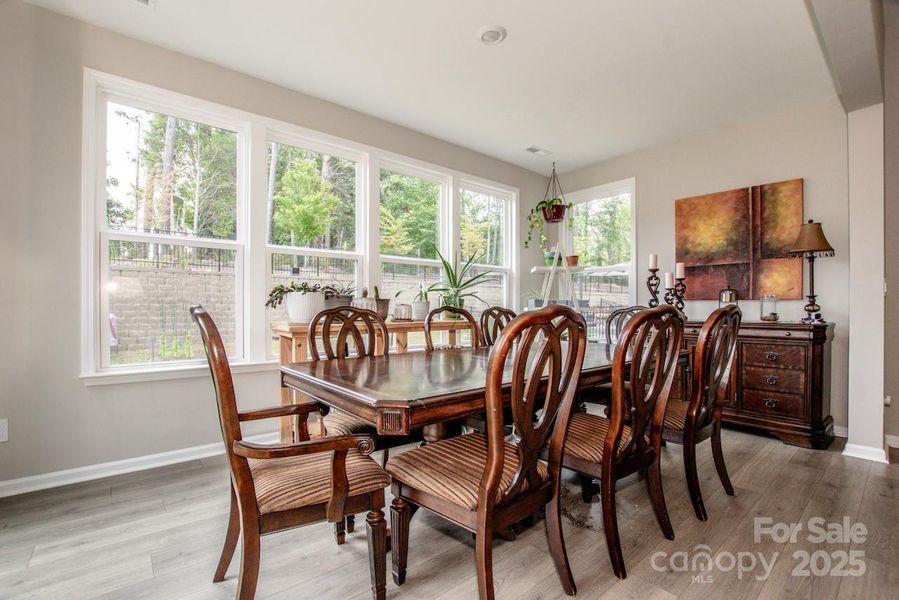 Furnished interior view inside a new home in Signature at Reid's Cove, Mooresville (Image 4).