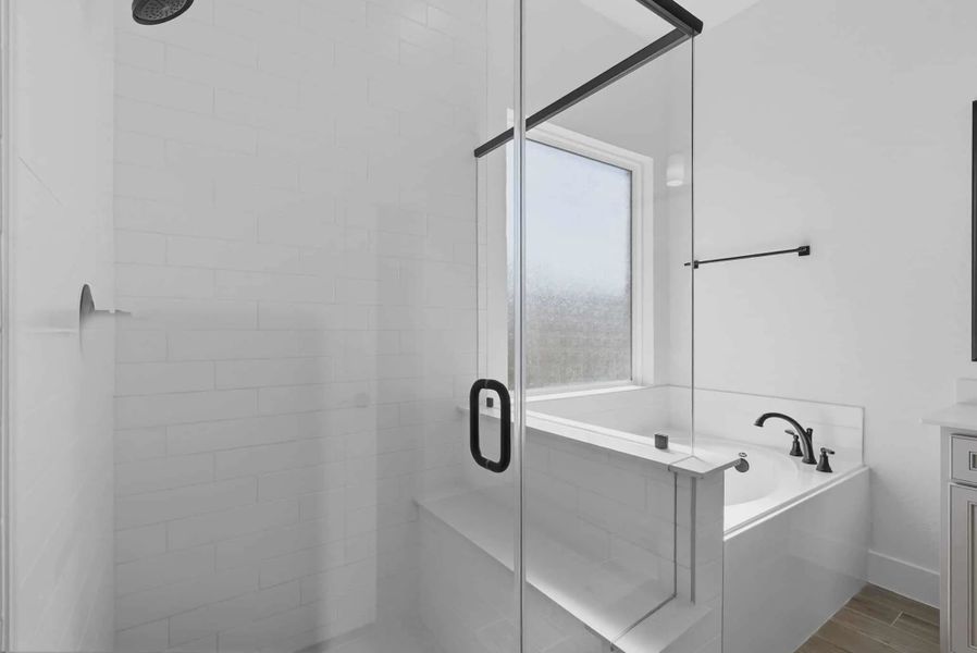Representative furnished interior of a home built from the Emma by Chesmar Homes in Bridgeland, Elgin (Image 7).