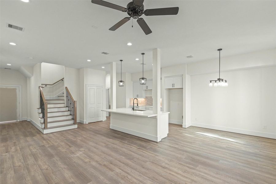 Spacious, unfurnished interior of a new home in , Houston (Image 23). Spacious, unfurnished interior of a new home in , Houston (Image 23).