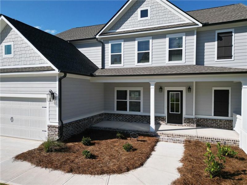 Exterior details and patio area of a home in Woodland Hills, Loganville (Image 4). Exterior details and patio area of a home in Woodland Hills, Loganville (Image 4).