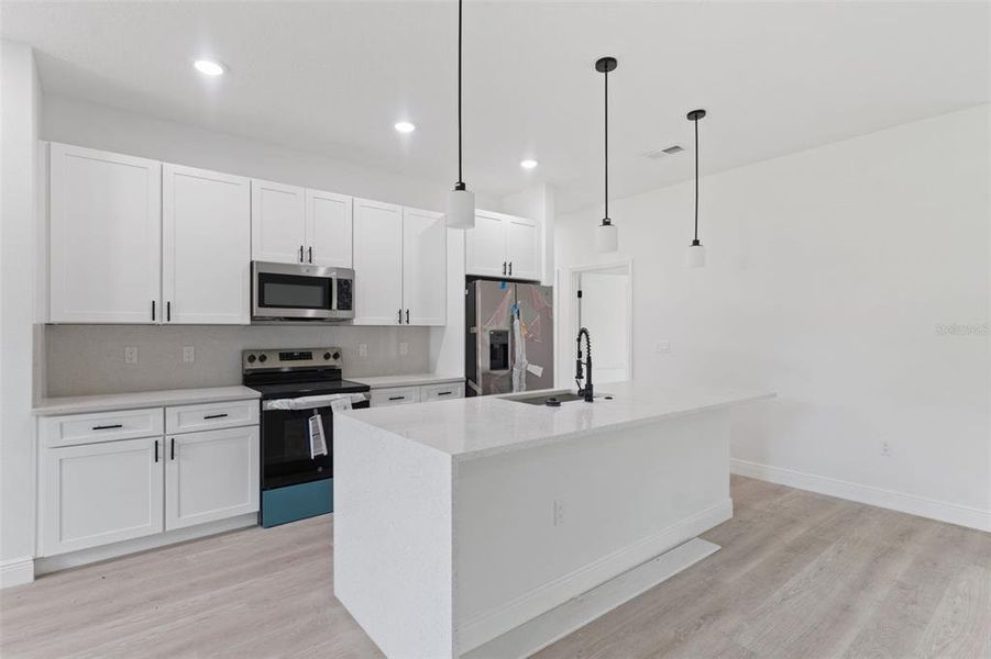 Furnished interior view inside a new home in , Ocala (Image 6).