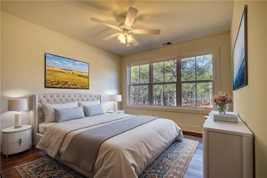 Furnished interior view inside a new home in , Mansfield (Image 19).
