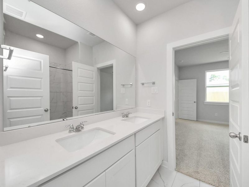 Furnished interior view inside a new home in Liberty Estates, Cleveland (Image 14).