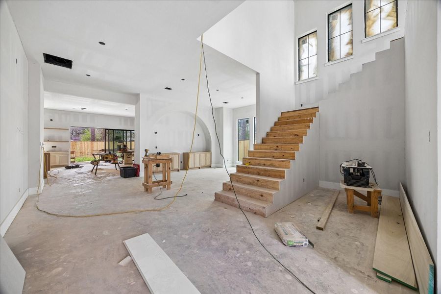 In-progress construction of a new home in , Houston, TX (Image 14).