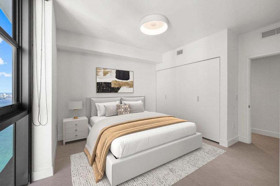 Virtually Staged Bedroom 2