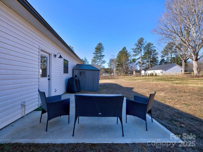 Exterior details and patio area of a home in , Salisbury (Image 21).