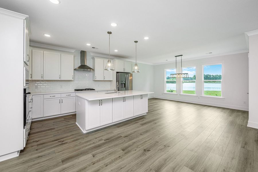 Representative furnished interior of a home built from the Brewster by Center Park Homes in Central Estates, Summerville (Image 11).